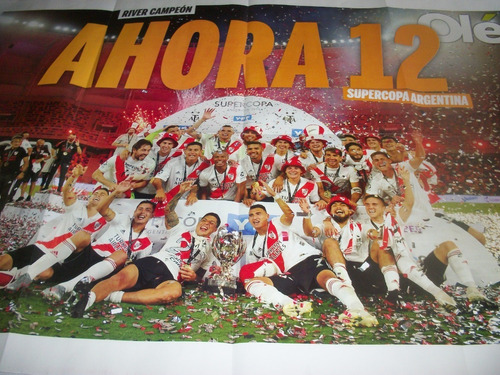 Poster - River Bi-campeon Super Copa Argentina 2019