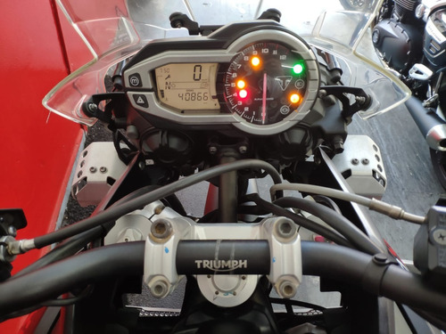 Imagem 7 de 11 de Triumph Tiger 800 Xca 800xca Abs 2016 Verde
