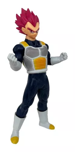 Boneco Colecionável Dragon Ball – Vegeta Deus Super Saiyajin