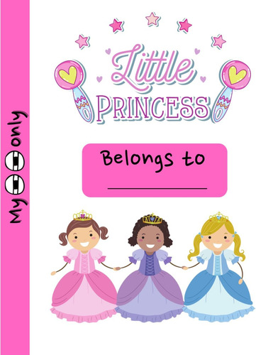 Libro: Little Princess Sketchbook For Girls: 120  8.5 X 11  