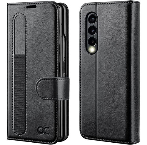 Ocase Compatible Con Galaxy Z Fold 3 5g Wallet Case Con S Pe