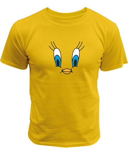 Playera De Cara Piolín Tweety Looney Tunes