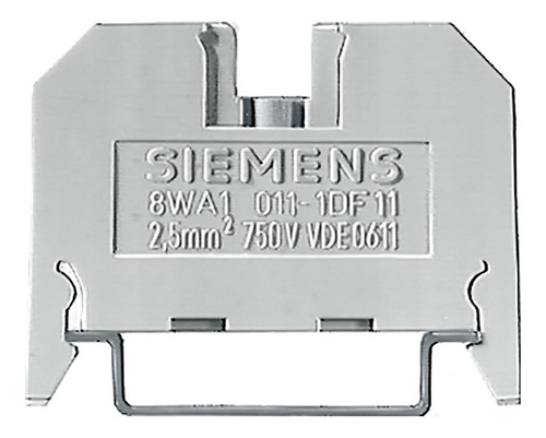 Conector De Passagem 2,5mm Termoplástico Bege Siemens