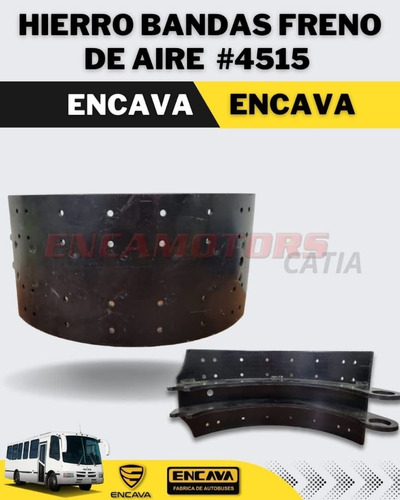 Hierro Banda Freno De Aire #4515 Encava