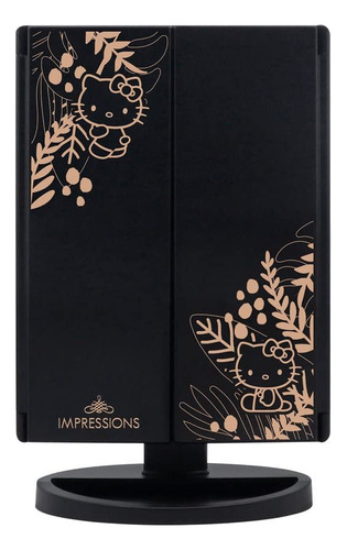 Espejo De Maquillaje Impressions Vanity Hello Kitty Trifold