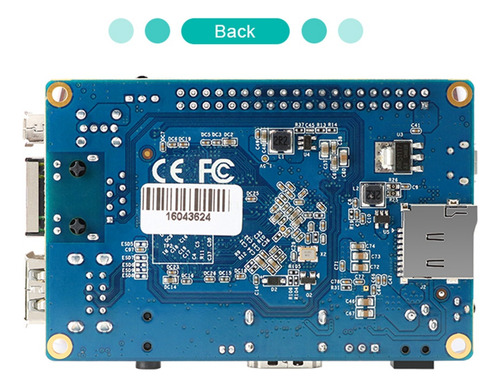 Orange Pi Pc H3 Quad-core 1gb Es Compatible Con Lubuntu Linu