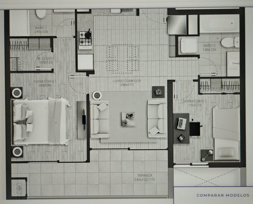 Hermoso Departamento Nuevo En Arriendo