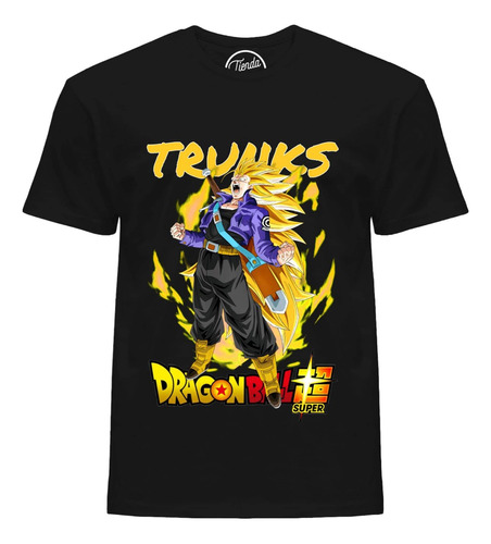 Playera Trunks Ssj3 Dragon Ball Super T-shirt