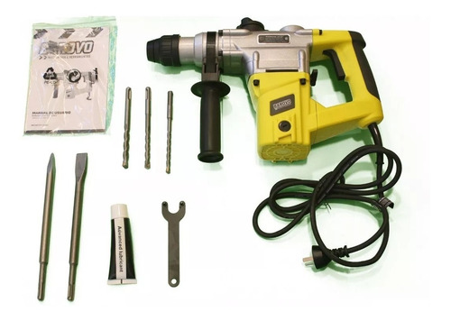 Imagen 1 de 6 de Rotomartillo Taladro Percutor Barovo 4,5j 1050w Sds Maletin