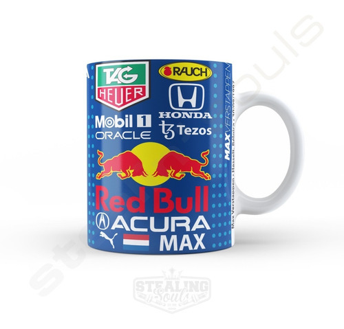 Taza Porcelana Fierrera - Max Verstappen #09 | Formula 1 F1