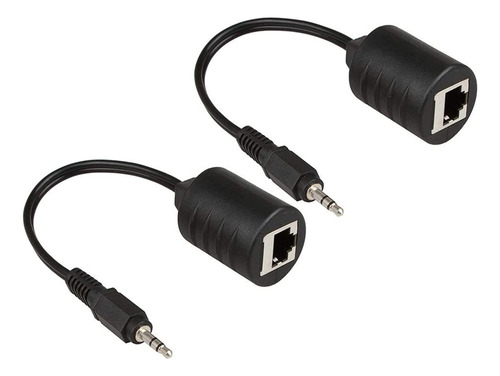Cable Extensor De Audio Lineso, 3.5mm A Estéreo, 2 Piezas