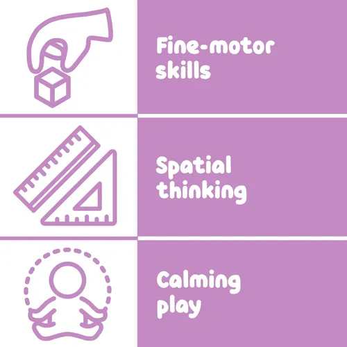 Spark & Wow Calm Down Threading Boards - Juego De 2 - Tabler