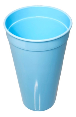 12 Vasos Clásico Reutilizable Plástico Colores Plastic-art