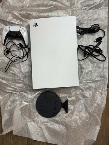 Sony Ps5 Edición Digital 825gb Con Caja Y Accesorios Blanco