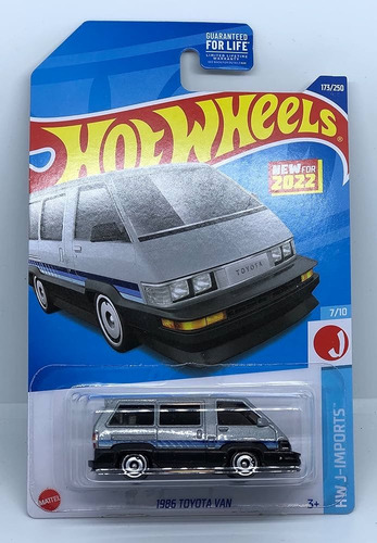 Hotwheels Toyota Van 1986 Gris