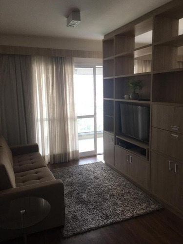 Imagem 2 de 9 de Apartamento Com 1 Suíte, Para Alugar, 50 M² Por R$ 3.200/mês - Brooklin - São Paulo/sp - Ap19693