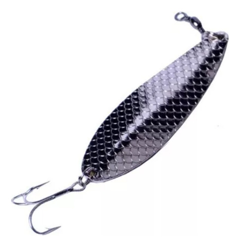 Señuelo Pesca Chispa Koster 60 Grs (plata Y Bronce) Rio