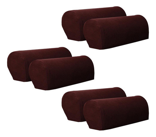 Set de 6 fundas antideslizantes para reposabrazos de sofá