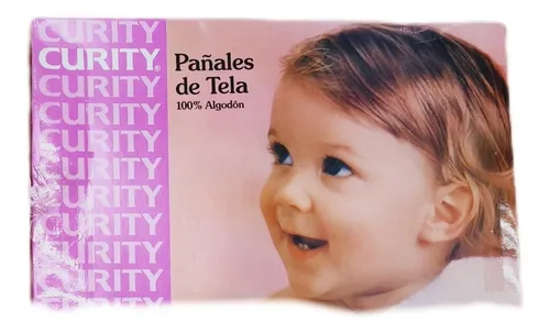 comprar Pañales De Tela Curity Para Varón Y Hembra 100% Algodon