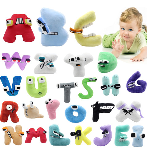 Juguetes De Peluche Para Niños Letter Pillow
