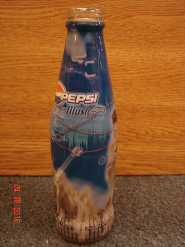 Pepsi Music Botella Coleccionable Vacía