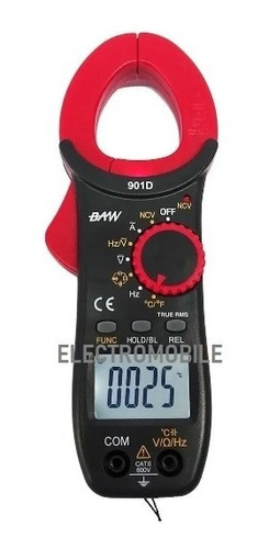 Imagen 1 de 6 de Rm901d Pinza Voltamperométrica Trms Corriente Alterna Baw