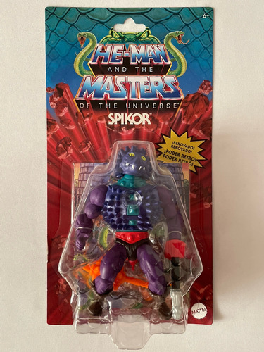 Spikor Motu Origins Wave 14 Retro Play Mattel 2023 Snake Men (Usado)
