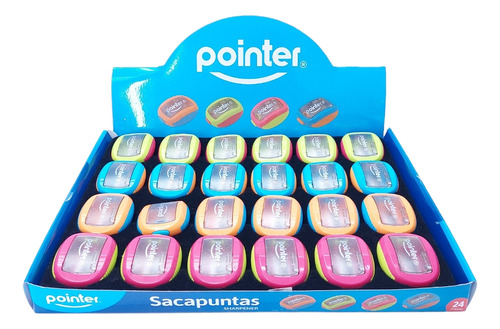 Sacapuntas Tapa Automática  Deposito Pointer 1 Orificio X24