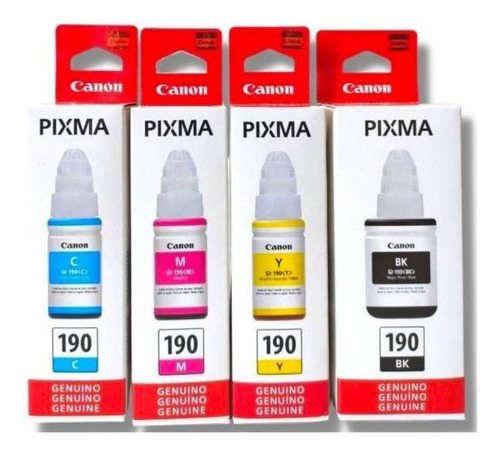 Tintas Canon Gl 190 Original Pixma G3101 G2101 G4110 G3100