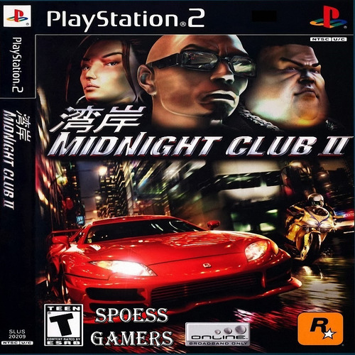 Midnight Club 1 2 3 Ps2 Coleção (3 Dvds) Patch Carros