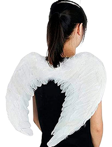 Alas Angelito Con Plumas Blanca Disfraz Halloween Egresados