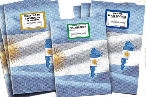 Pack 2 Libros De Tema 3 Registros De Asistencia Secundaria