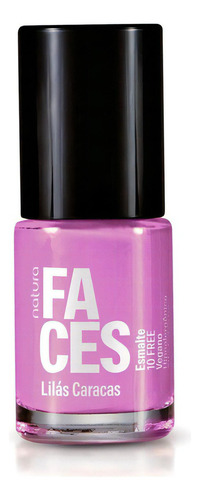 Esmaltes 6 Ml - Natura Faces Color Lilas Caracas