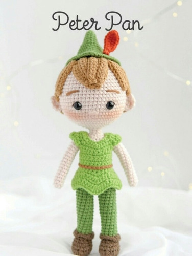 6 Patrones Principes Crochet Amigurumi Ingles Español