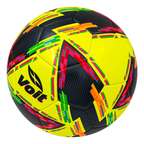 Balón De Fútbol No.4 Cl 2025 Morph Amarillo Cosido A Maquina Amarillo