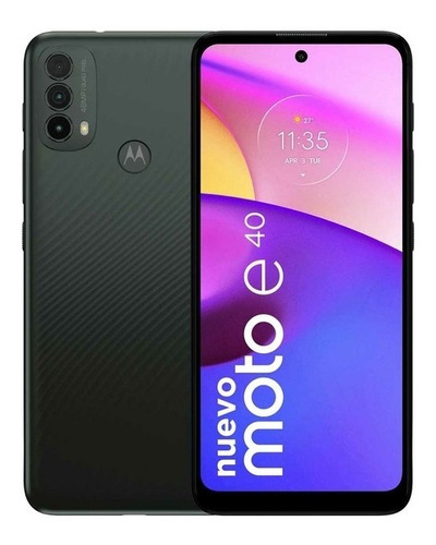 Imagen 6 de 7 de Moto E40 Dual SIM 64 GB gris acero 4 GB RAM