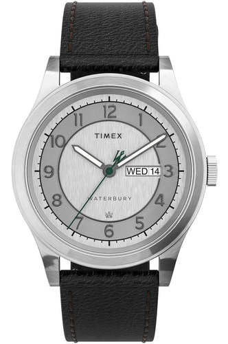Reloj Mujer Timex Tw2u90200vq Automático 39mm Pulso Negro