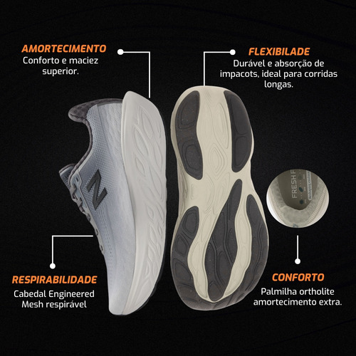 Tênis New Balance 1080 V14 Masculino Original Esportivo