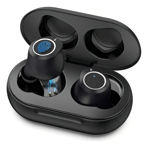 Fone de ouvido in-ear sem fio Muzili A3 preto
