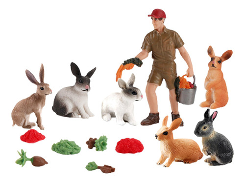 Figura De Acción Simulada Estatua De Artesanía De Conejo