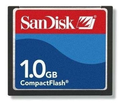 Tarjeta Sandisk 1 Gb De Memoria Compact Flash (a Granel).
