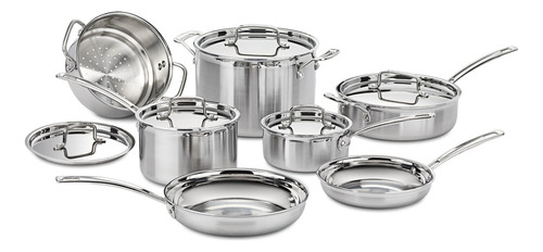 Cuisinart Mcp-12n Multiclad Pro - Juego De Utensilios De Co.