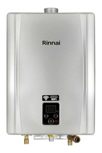 Aquecedor Rinnai E21 Digital 21 Litros Prata Gás Natural(gn) Cor Prateado Tipo de gás GN 127V/220V