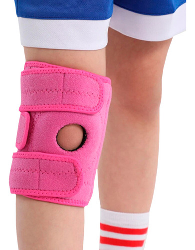 Rodillera Ortopedica Niños Color Rosa Chicle Talla Xs