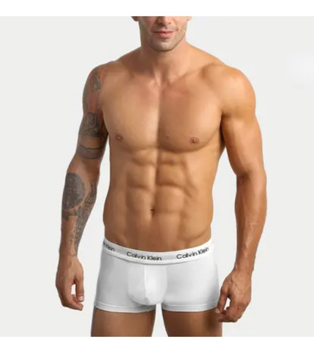 Boxer Calvin Klein 3 Pack Hombre Trunk Algodón Original