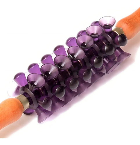 Rolo Com Ventosas Para Massagem Turbinada Roloplastic Lilás