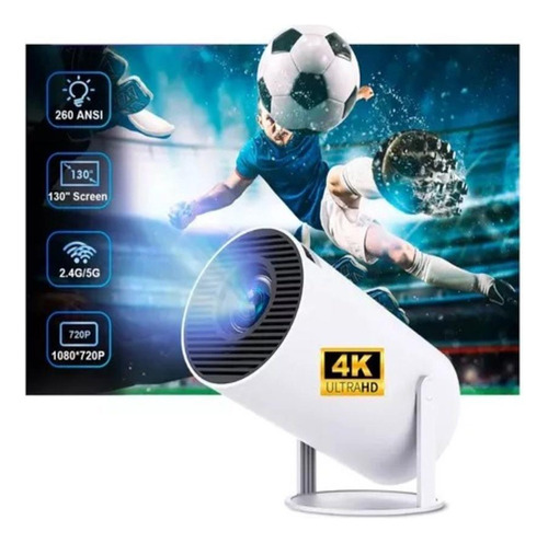 Proyector Lovely Projector Shop Hy300: blanco compacto y eficiente