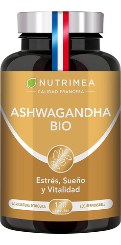 Ashwagandha Ksm 66 Orgánicos 120 Unidades Europeo