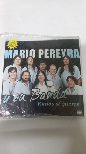 Cd Mario Pereyra Y Su Banda Vamos Si Queres 