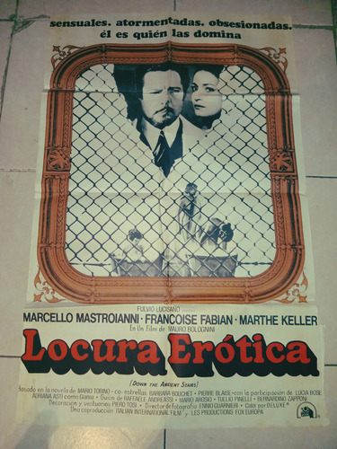 Póster Gigante Locura Erótica Películas Mate 70x110 Cm (Usado)